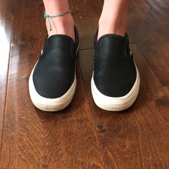 Vans Shoes - Black vans.